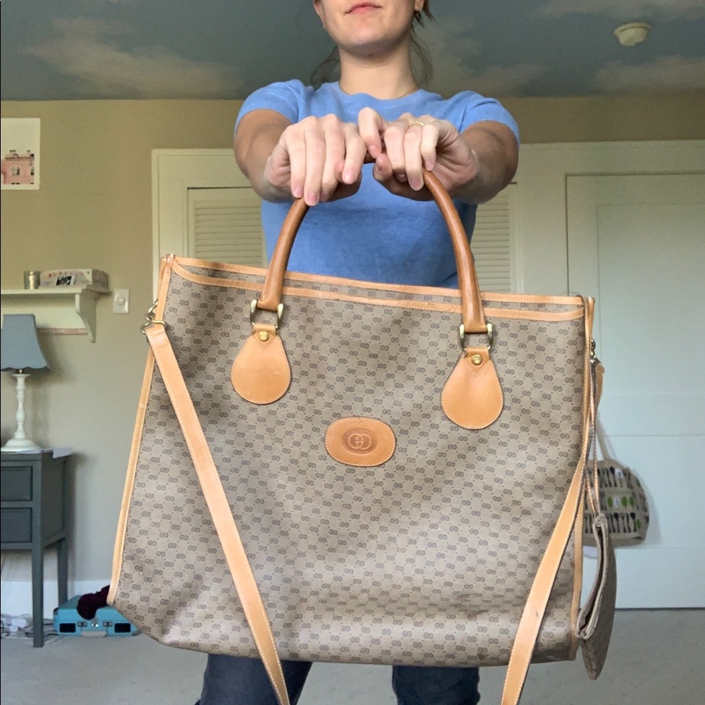 Authentic GUCCI vintage tote bag